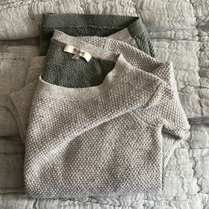 Madewell two tone sweater
